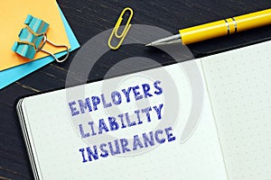 EMPLOYERS LIABILITY INSURANCE sign on the bank form