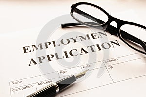 Employment application