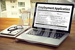 Employment Application Agreement Form ,application for employment photo