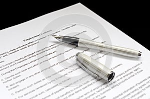 Employment contract