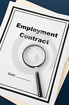 Employment Contract document