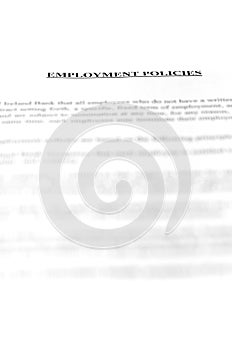 Employment Document