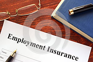 Employment Insurance form.