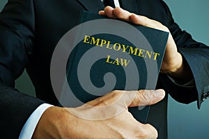 Employment law in the hands of a businessman