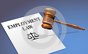 Employment Law Labor Concept