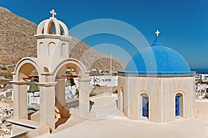 Emporio church at Santorini, Greece