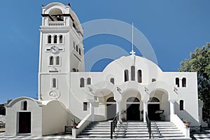 Emporio town, Santorini island, Greece