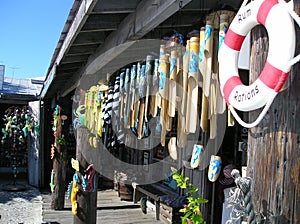 Emporium for souvenirs of the sea life saver
