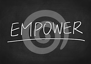 Empower concept