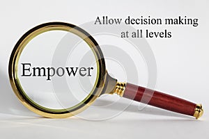 Empower Concept photo