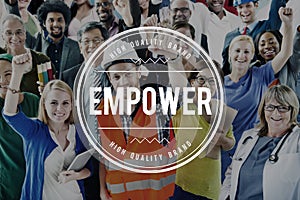 Empower Empowering Empowerment Improvement Concept