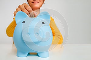 Empower Your Future with Wise Investments and Secure Your Retirement. Compelling Visual of a Piggy Bank Symbolizing Saving