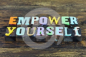 Empower yourself feminist leadership together achievement success strong leader