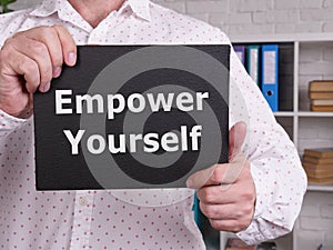 Empower Yourself is shown using the text