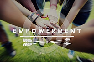 Empowerment Enable Improvement Progress Concept