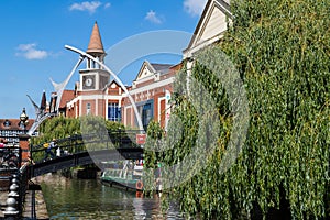 The Empowerment Statue over the River Witham