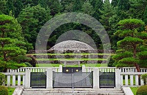 Empress Kojun`s tomb, Hachioji, Japan