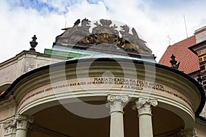 Empress Maria Theresa Entrance, Prague Castle