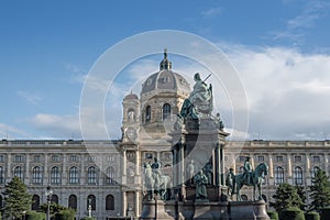 Empress Maria Theresa Monument at Maria Theresa Square by Kaspar von Zumbusch, 1888 - Vienna, Austria