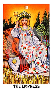 The Empress Tarot Card Major Arcana Rider Waite Smith