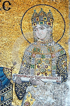 Empress Zoe, Hagia Sofia in Istanbul