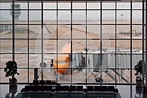 Empty airport