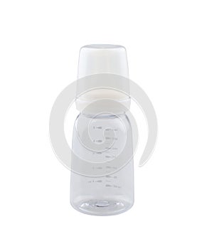 Empty baby bottle