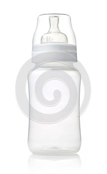 Empty baby bottle