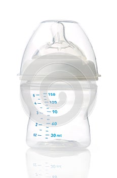 Empty baby bottle