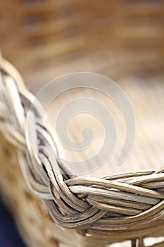 Empty basket vibe concept