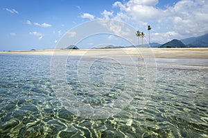 Empty beach in Aceh, Indonesia