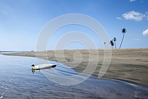 Empty beach in Aceh, Indonesia