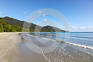 Empty Beach - Cape Tribulation Far North Queensland Australia