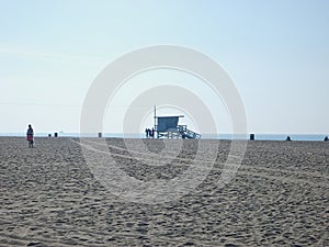 an empty beach in miami