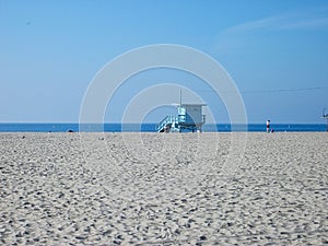 an empty beach in miami
