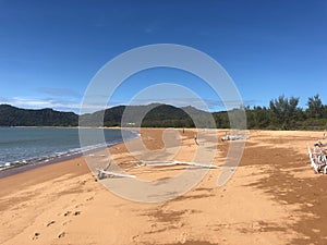 An empty beach in regional Australia