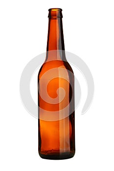 Empty beer bottle