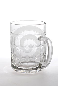 Empty beer mug