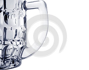 Empty beer mug