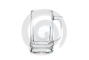 Empty Beer mug isolated