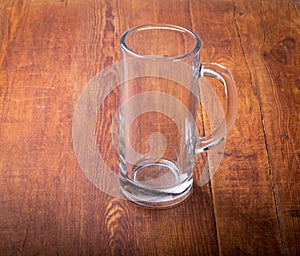 Empty beer mug