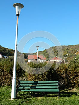 Empty bench