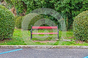 Empty Bench Park