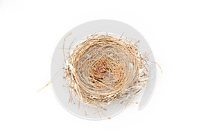 Empty bird nest