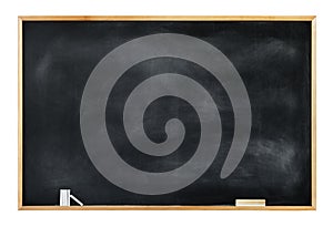 Empty Blackboard with Copy Space