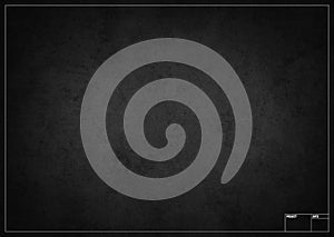 Empty Blackboard for project