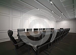 Empty Board Room