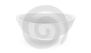 Empty bowl isolated on white background