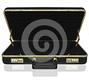 Empty Briefcase Copyspace Your Contents Inside