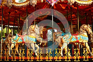 Empty Carousel Ride for Children